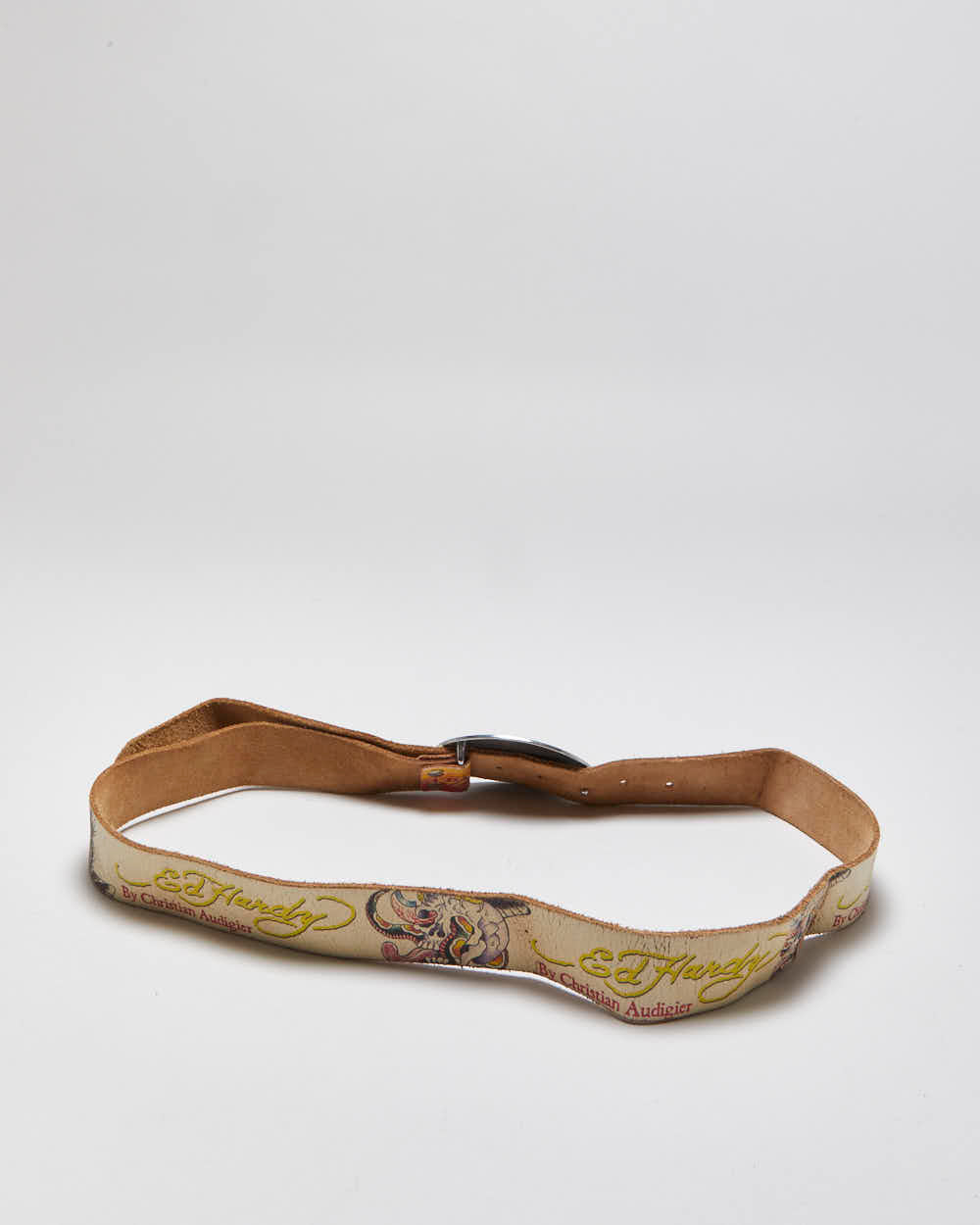 Vintage Y2k 00s Ed Hardy By Christian Audigier Belt - W34-W42