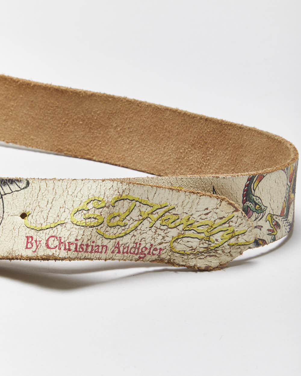 Vintage Y2k 00s Ed Hardy By Christian Audigier Belt - W34-W42