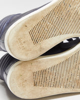 Gucci Imprime High Top Leather Trainers - UK6.5