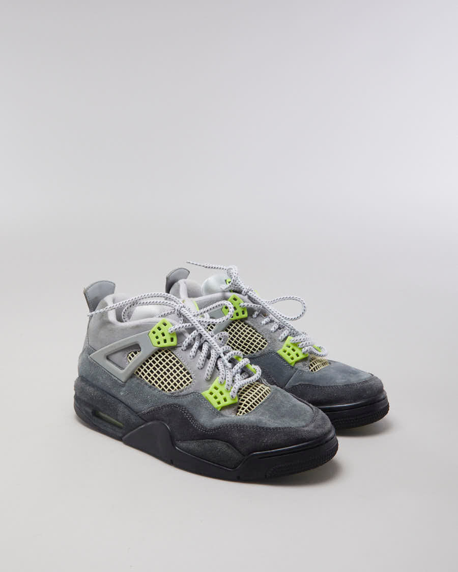 Jordan 4 Retro SE 95 Neon Trainers - EU 42.5