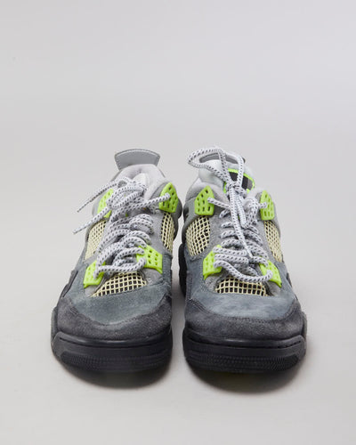 Jordan 4 Retro SE 95 Neon Trainers - EU 42.5