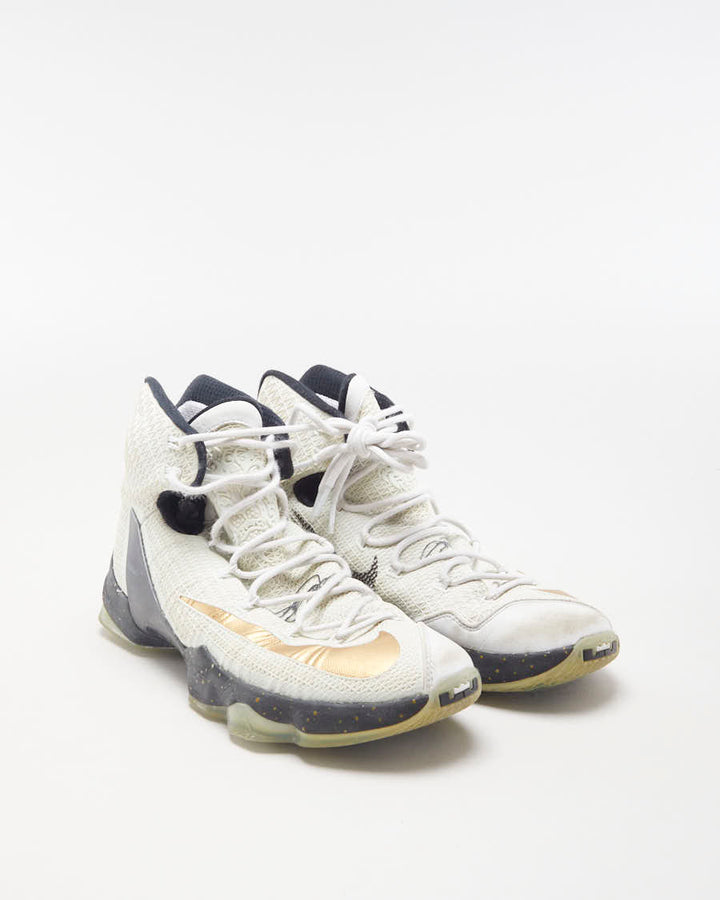 Nike LeBron 13 Elite Gold White - EU44