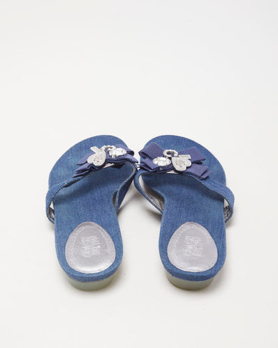 Coach Charmed Denim Sandals - EU38