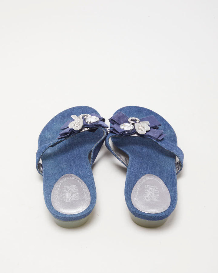 Coach Charmed Denim Sandals - EU38