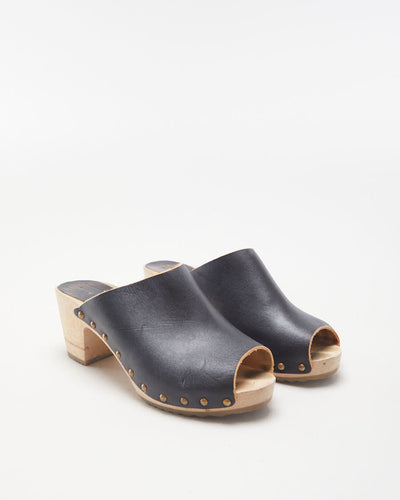 Basabo Angela Leather Mules - EU39