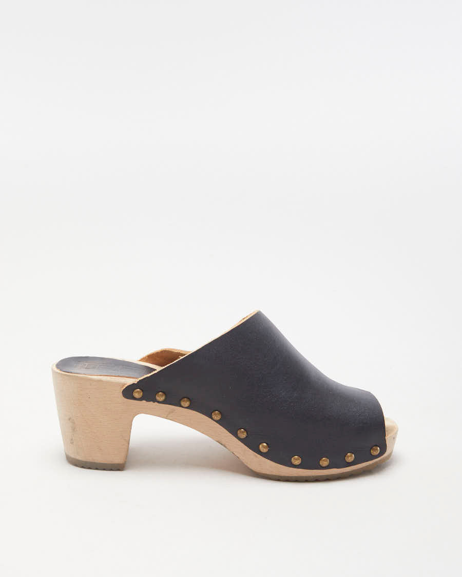 Basabo Angela Leather Mules - EU39