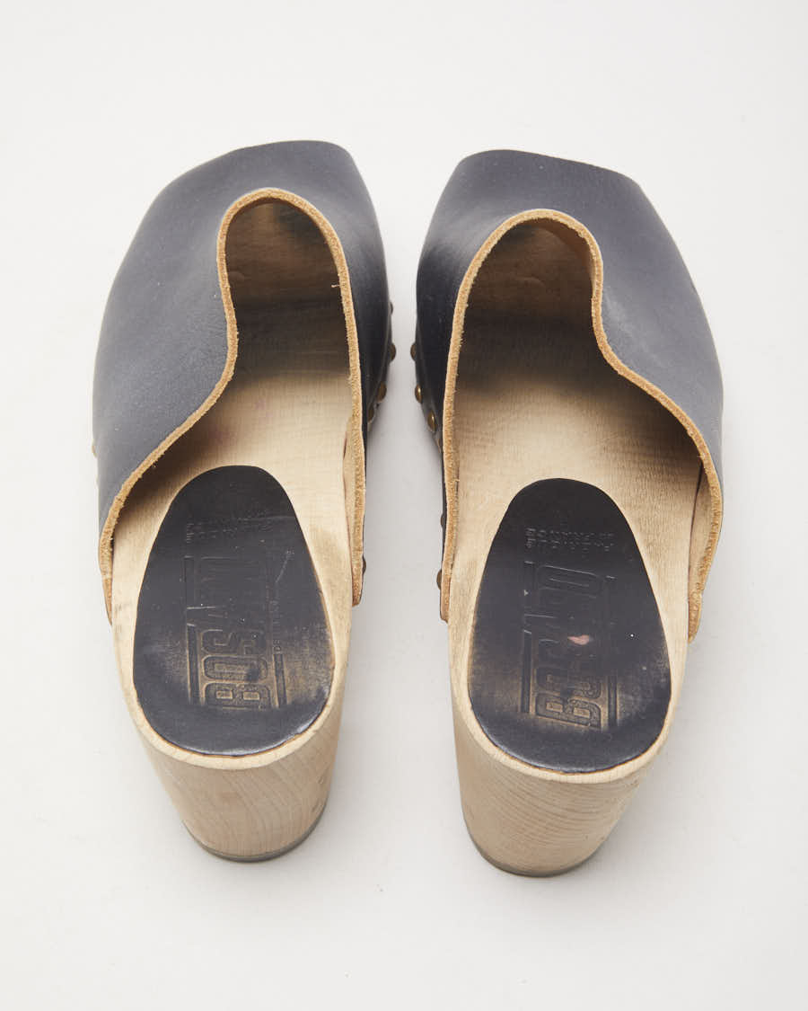 Basabo Angela Leather Mules - EU39