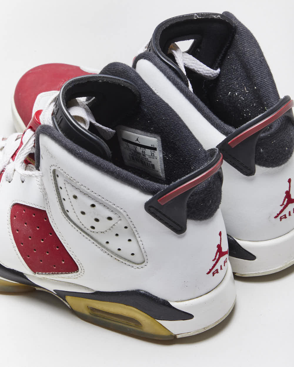 Vintage 00s Jordan Retro Carmine Trainers - UK6