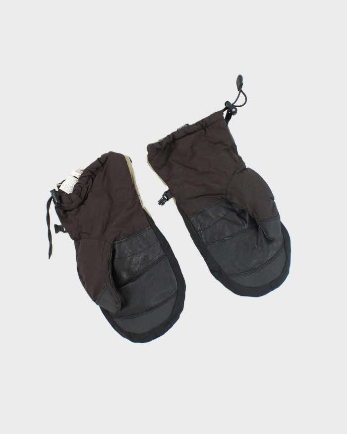 Scott Waterproof Green and Brown Mittens - XL