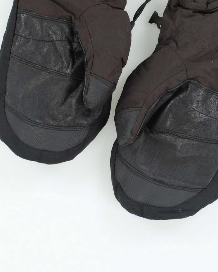 Scott Waterproof Green and Brown Mittens - XL