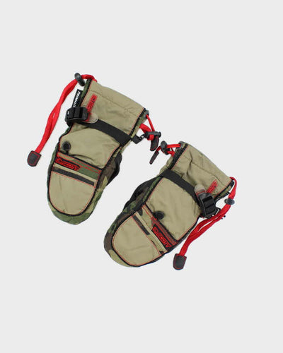 Scott Waterproof Green Mittens - S