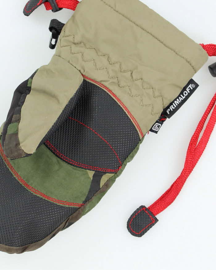 Scott Waterproof Green Mittens - S
