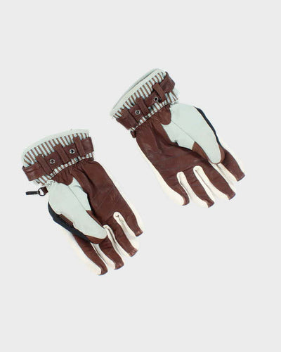 Rome Thinsulate Leather Panelled Snowboarding Gloves - M