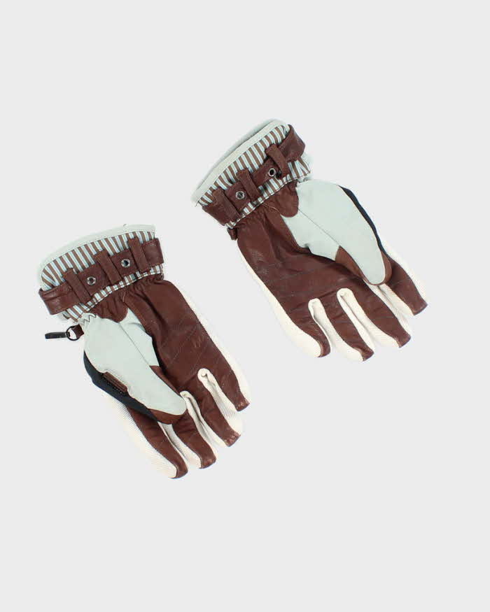 Rome Thinsulate Leather Panelled Snowboarding Gloves - M