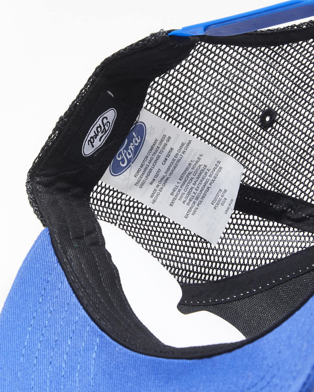 DS Vintage Ford Built Tough Canvas Trucker Hat - OS