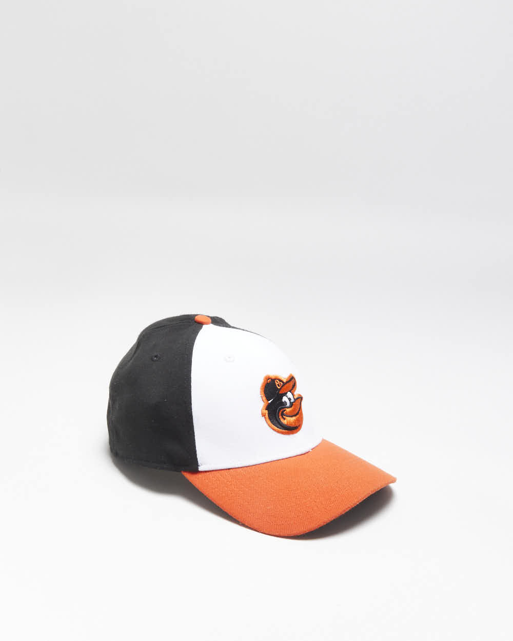 Vintage Y2K 00s New Era 39Thirty Baltimore Orioles MLB Stretch Fit Baseball Cap - L/XL