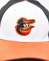 Vintage Y2K 00s New Era 39Thirty Baltimore Orioles MLB Stretch Fit Baseball Cap - L/XL