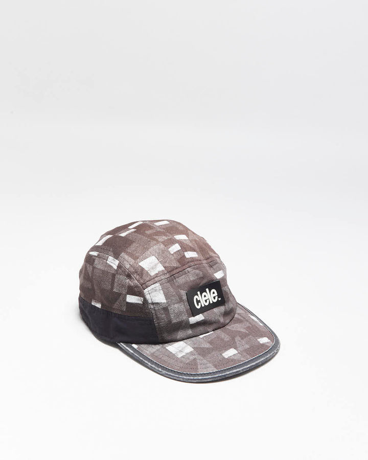 Ciele Patterned Cool Wick Soft Brim Adjustable 5-Panel Running Cap - OS