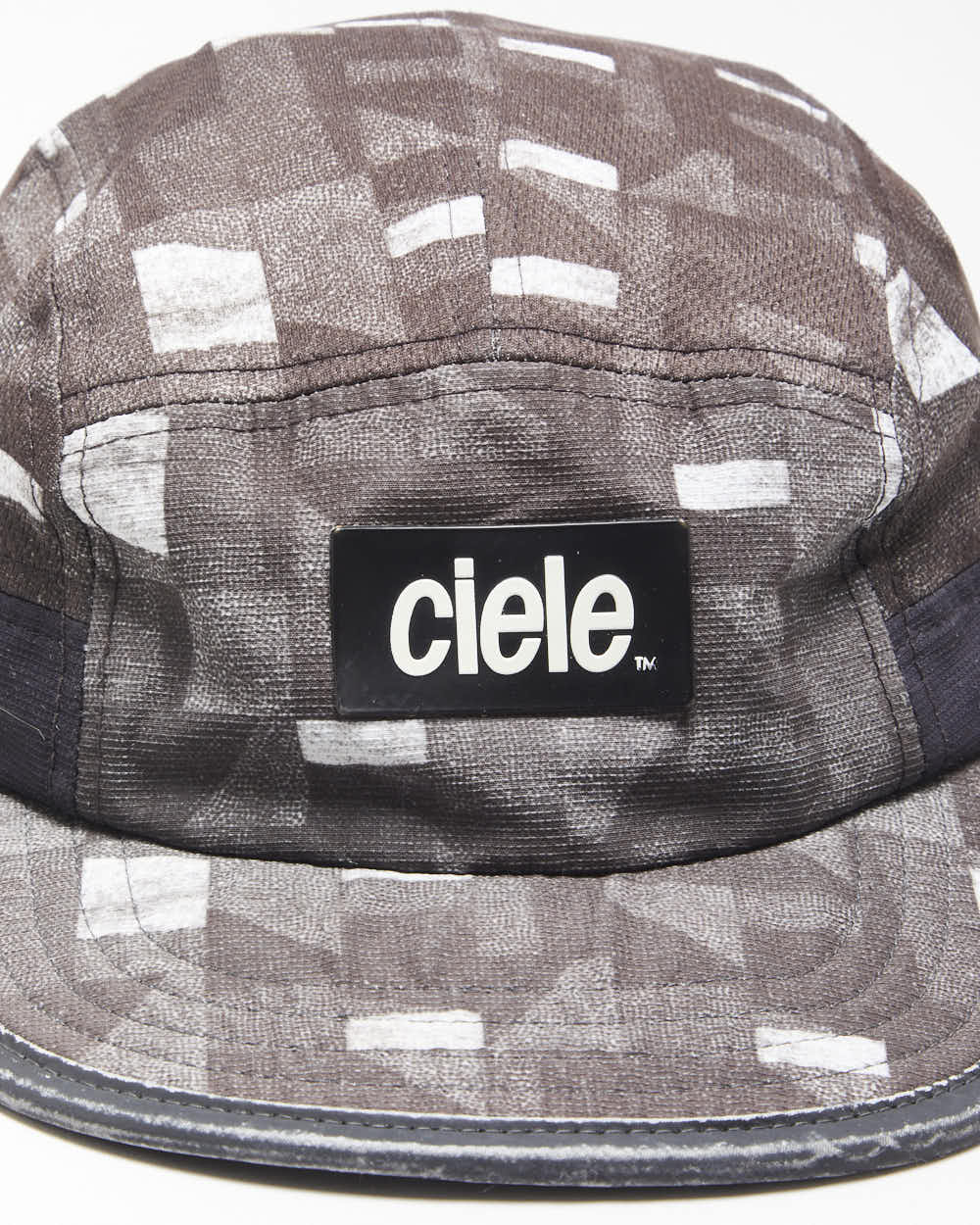 Ciele Patterned Cool Wick Soft Brim Adjustable 5-Panel Running Cap - OS