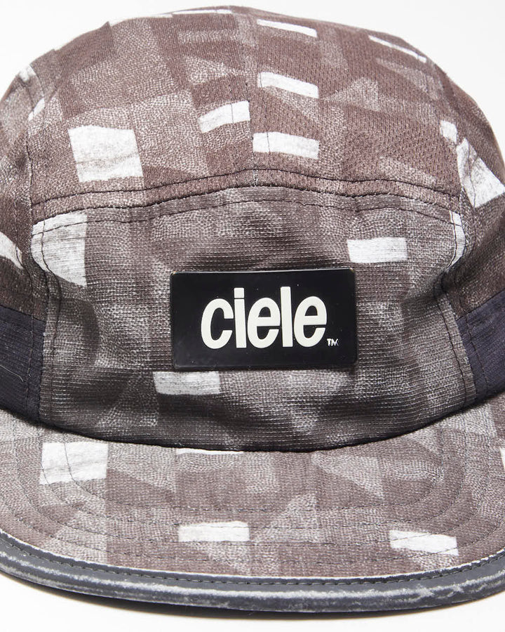 Ciele Patterned Cool Wick Soft Brim Adjustable 5-Panel Running Cap - OS