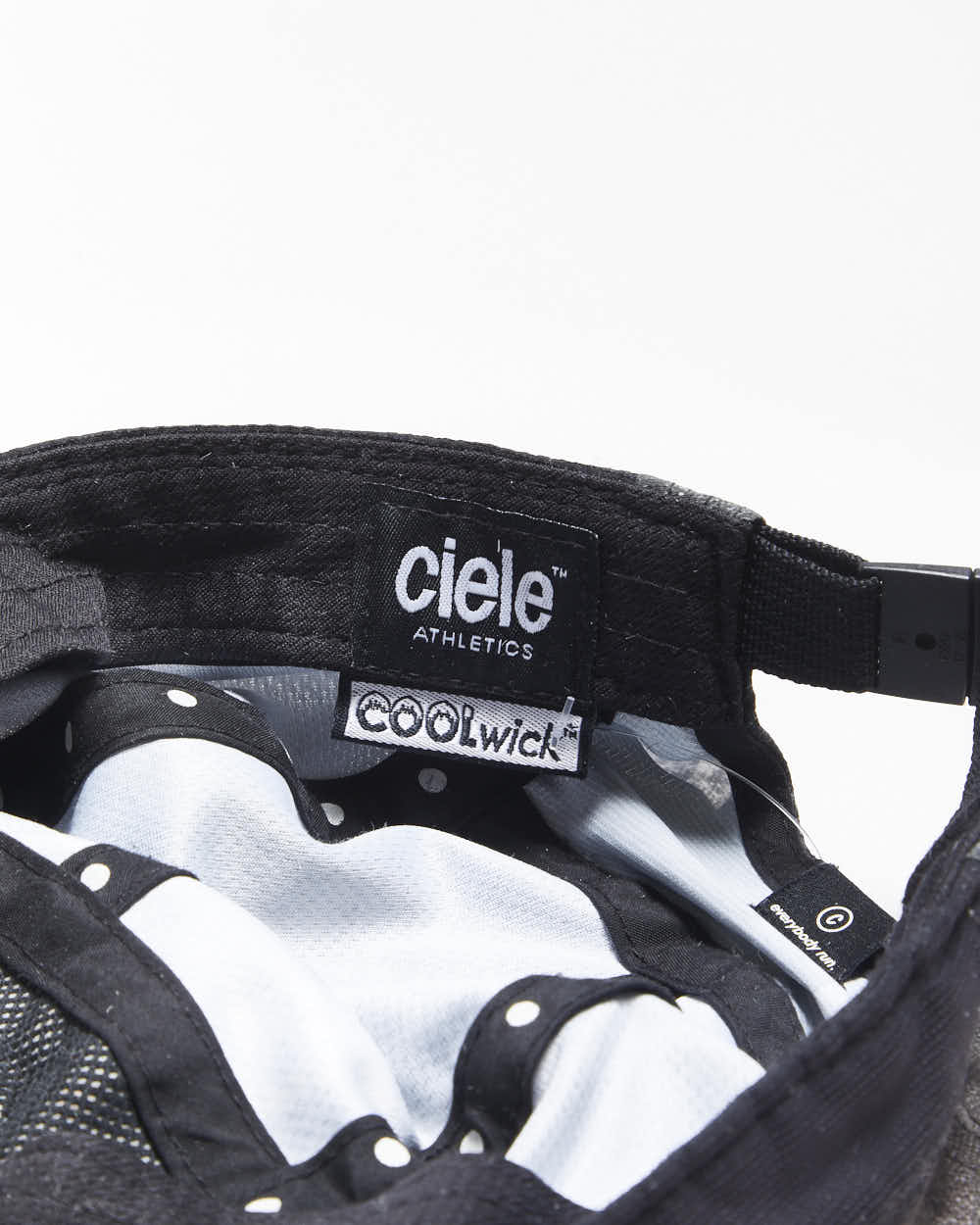 Ciele Patterned Cool Wick Soft Brim Adjustable 5-Panel Running Cap - OS