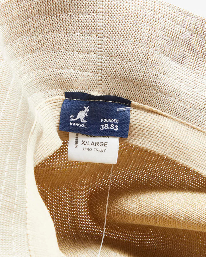 Vintage Y2K 00s Kangol 'Hiro' Woven Trilby Hat - XL