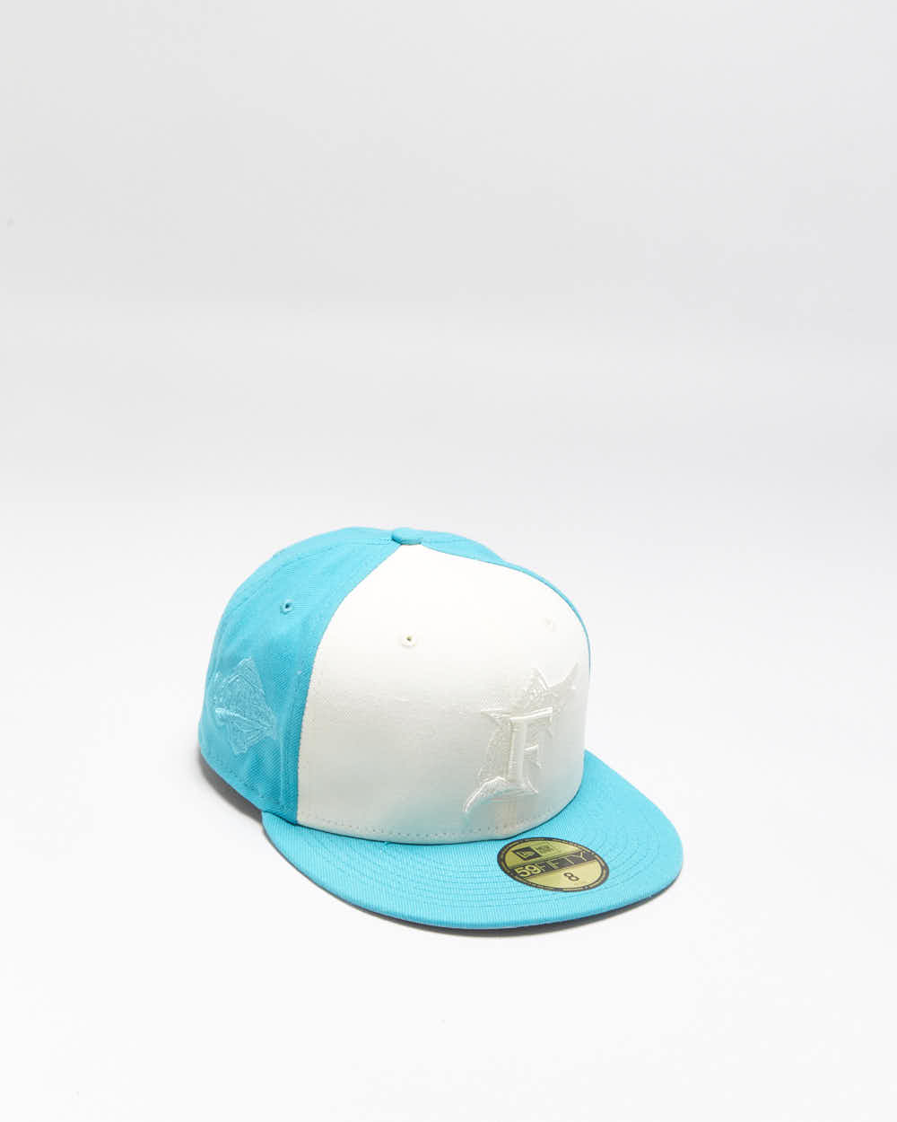 Vintage New Era 59Fifty x Cooperstown Collection Florida Marlins 1987 World Series Retro MLB Fitted Baseball Cap - 8/63.5cm
