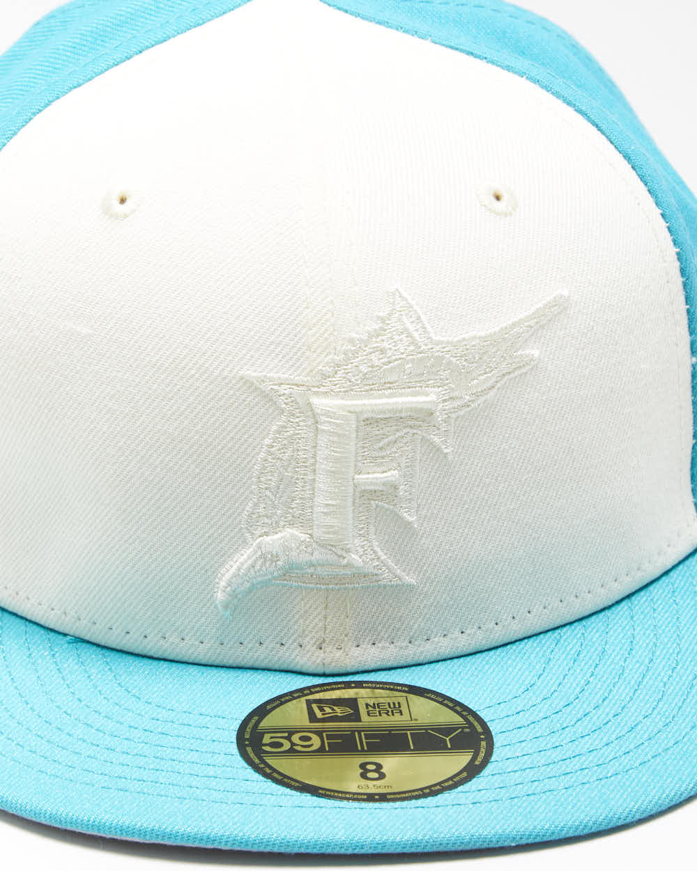 Vintage New Era 59Fifty x Cooperstown Collection Florida Marlins 1987 World Series Retro MLB Fitted Baseball Cap - 8/63.5cm