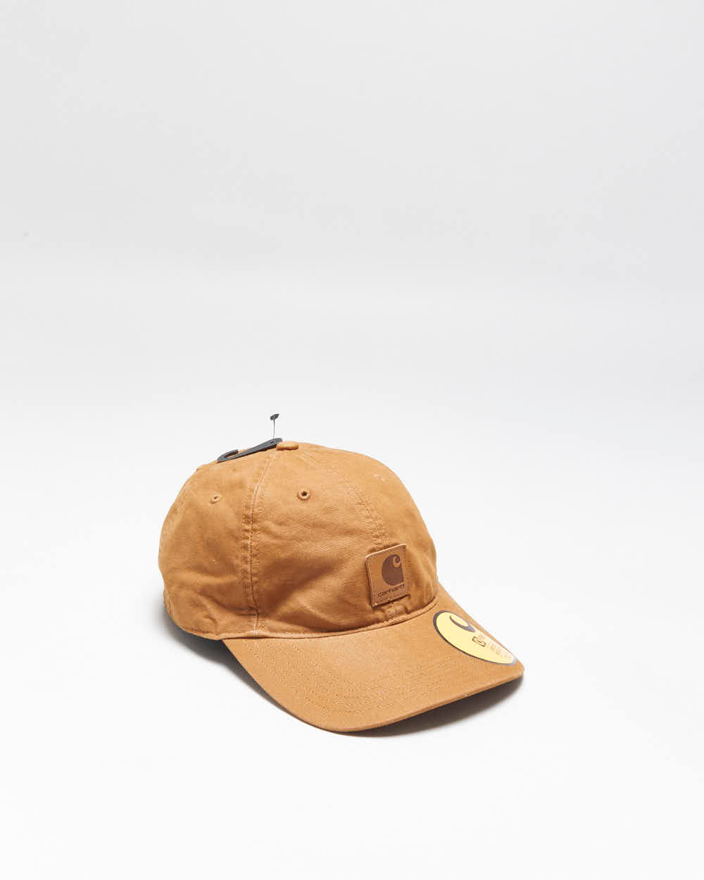 DS Vintage Carhartt Force Odessa Tan Canvas Velcro Baseball Cap - OS