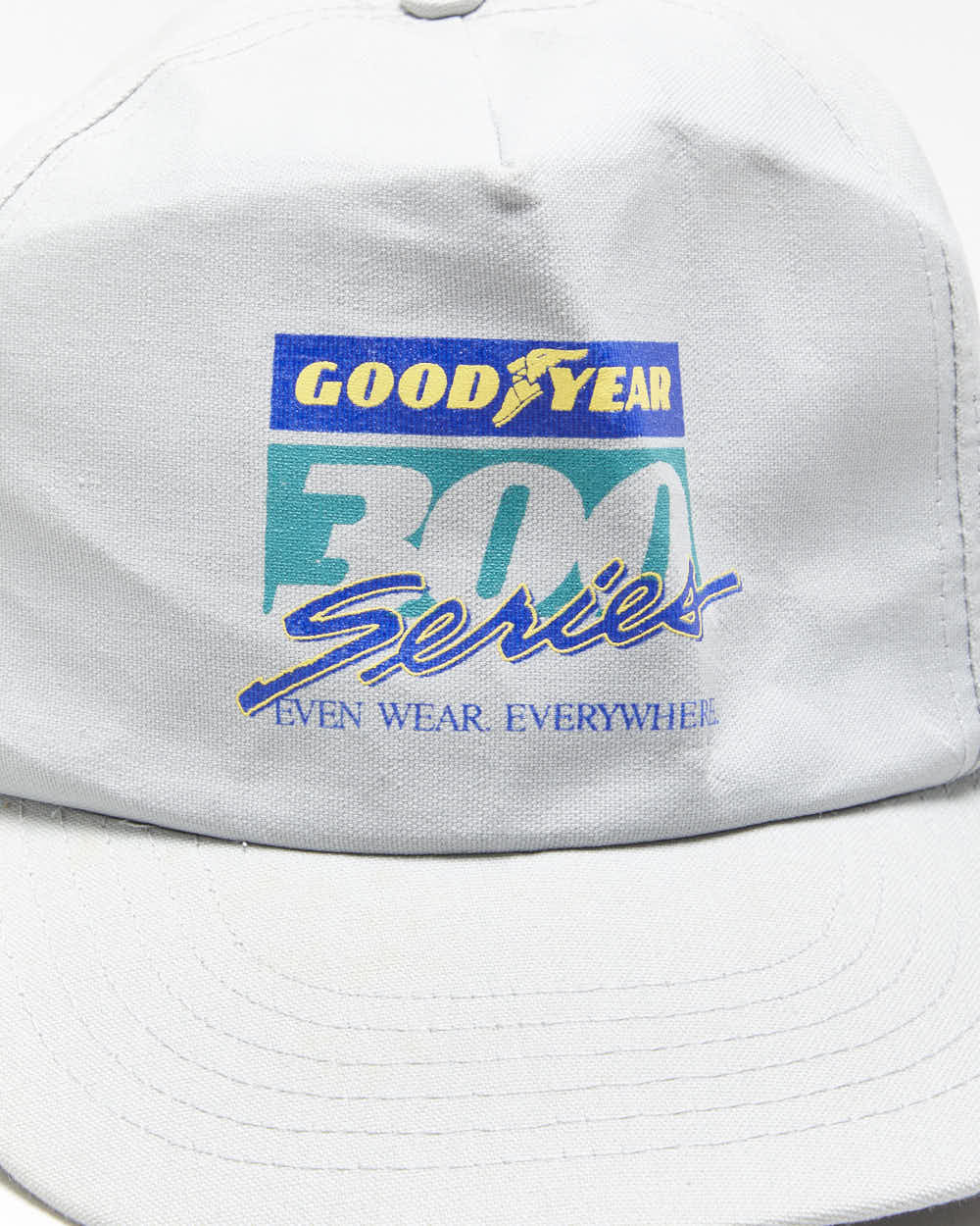 DS Vintage 1986 Goodyear 300 Series F1 Made In USA Canvas Flat Brim Snapback - OS