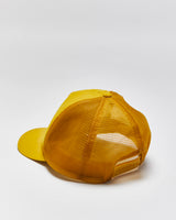 Vintage Arc'teryx Mustard Soft Shell Arc'Word Bird Trucker Cap - OS