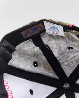 Vintage Y2K 00s HooDoo Red Angus Real Tree Camo Canvas Velcro Baseball Cap - OS