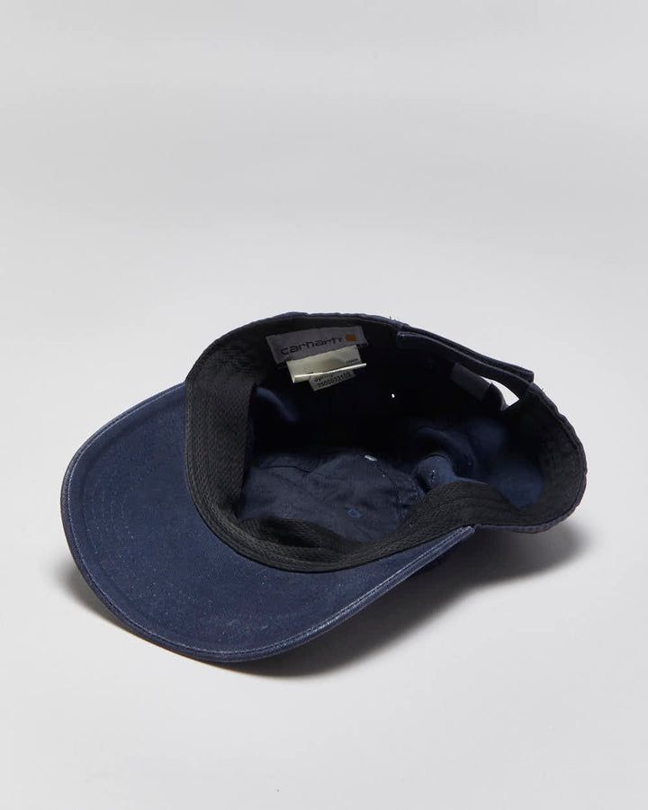 Vintage Carhartt Canvas Script Distressed Velcro Baseball Cap - OS