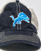 Vintage '47 Brand Detroit Lions NFL Canvas Trucker Hat - OS