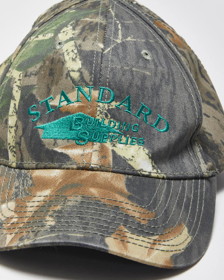 Vintage Y2K 00s Standard BS Realtree Canvas Velcro Baseball Cap - OS