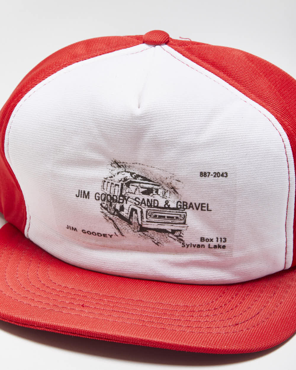 Vintage 1980s Jim Goodey Canada Flat Brim Snapback - OS