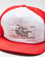 Vintage 1980s Jim Goodey Canada Flat Brim Snapback - OS