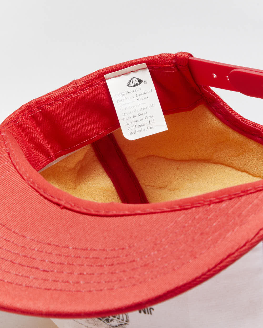 Vintage 1980s Jim Goodey Canada Flat Brim Snapback - OS