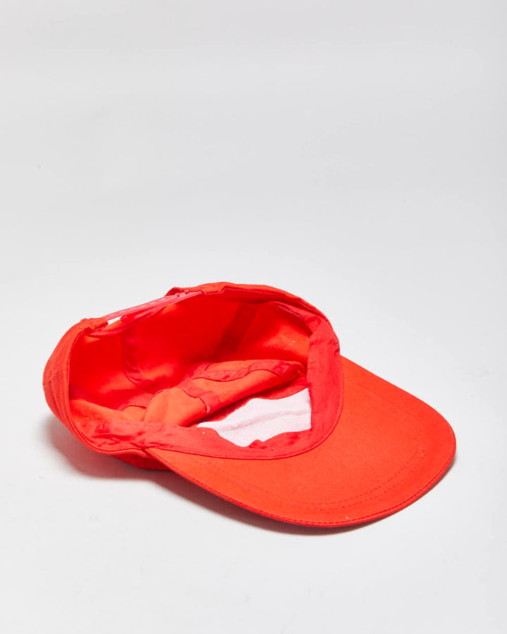 Vintage 1980s Malboro Super Soccer Canvas Flat Brim Snapback - OS