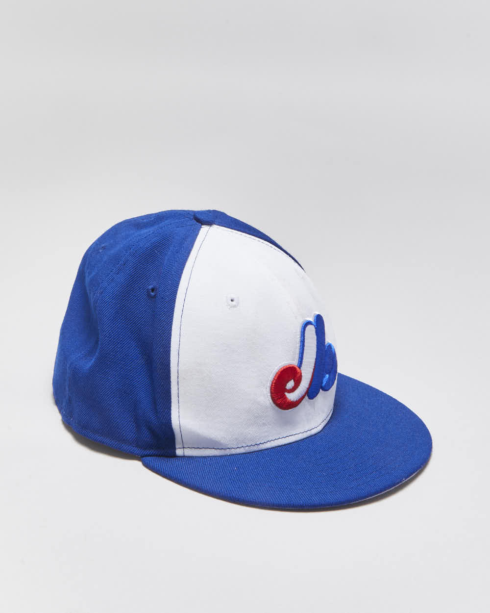 Vintage Y2K 00s New Era 59Fifty Cooperstown Collection Montreal Expos Wool MLB Fitted Baseball Cap - 7 3/4