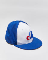 Vintage Y2K 00s New Era 59Fifty Cooperstown Collection Montreal Expos Wool MLB Fitted Baseball Cap - 7 3/4