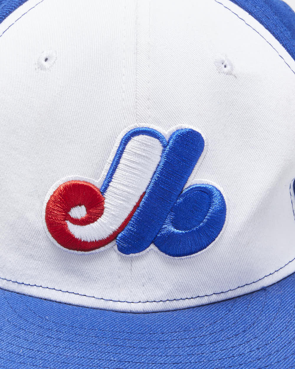 Vintage Y2K 00s New Era 59Fifty Cooperstown Collection Montreal Expos Wool MLB Fitted Baseball Cap - 7 3/4