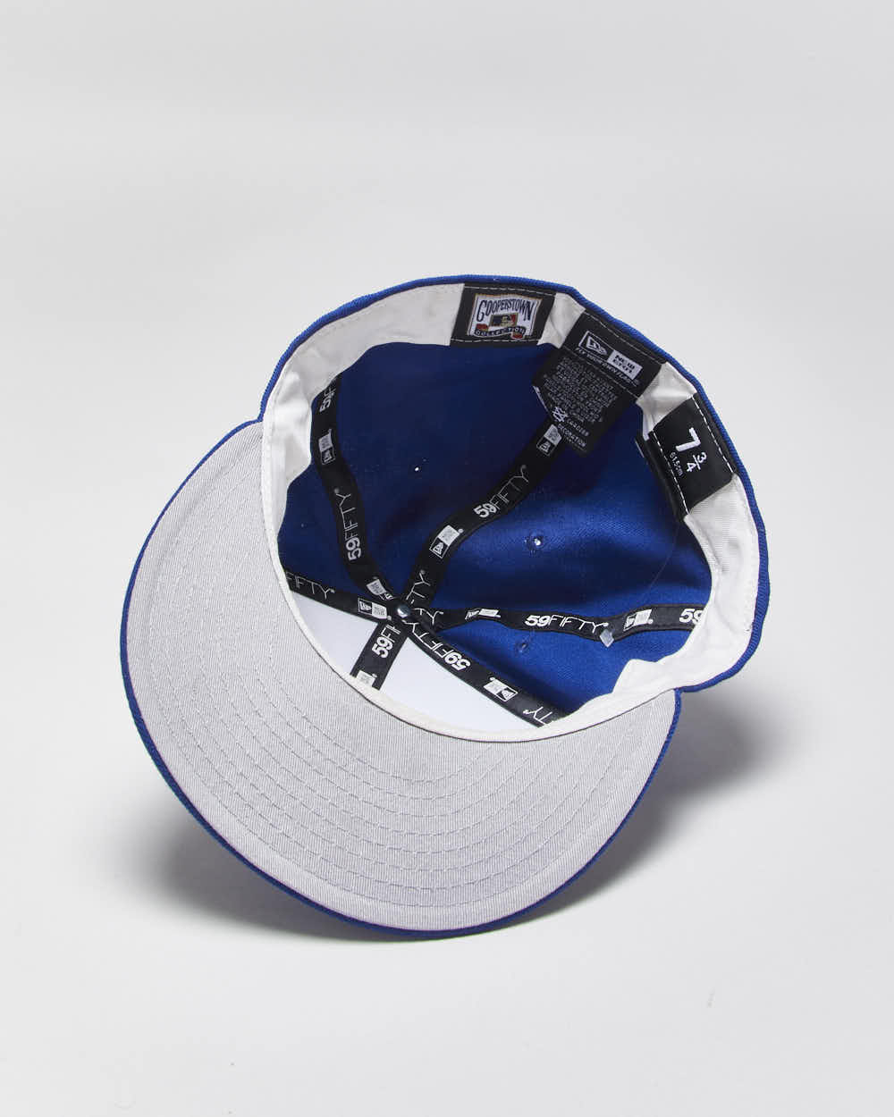 Vintage Y2K 00s New Era 59Fifty Cooperstown Collection Montreal Expos Wool MLB Fitted Baseball Cap - 7 3/4
