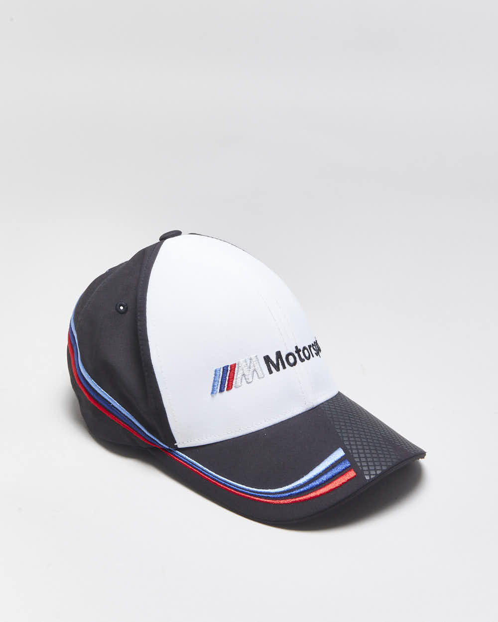 Vintage BMW Motorsport Embroidered Canvas Baseball Cap - OS