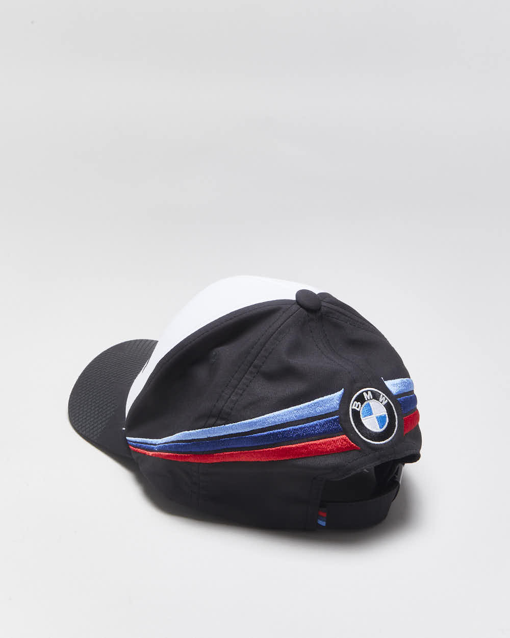 Vintage BMW Motorsport Embroidered Canvas Baseball Cap - OS