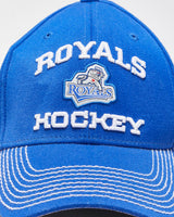 Vintage Y2K 00s Reebok Centre Ice Royals Hockey Wool Blend WHL Flex Fit Baseball Cap - S/M