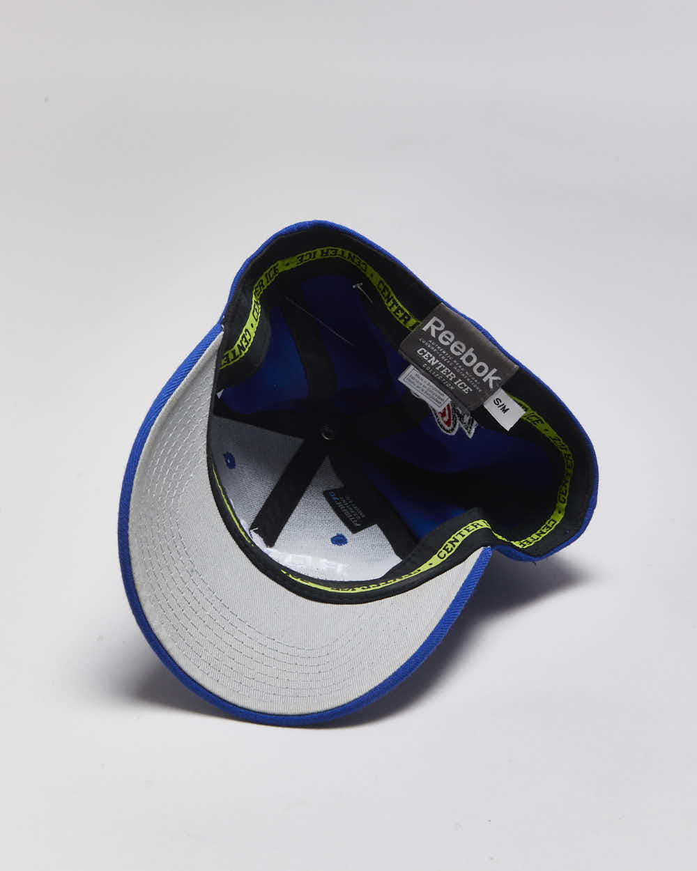 Vintage Y2K 00s Reebok Centre Ice Royals Hockey Wool Blend WHL Flex Fit Baseball Cap - S/M