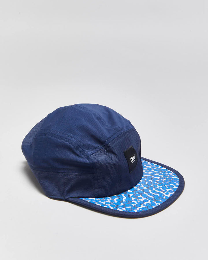 2025 Ciele Athletics Coolmatic Plus Patterned 5-Panel Running Cap - M/L