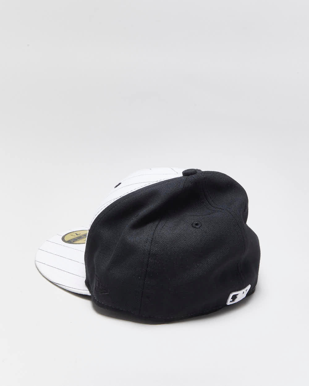 Vintage Y2K 00s New Era 59Fifty Chicago White Sox Wool Blend Pinstripe Champs MLB Fitted Baseball Cap - 7 1/8
