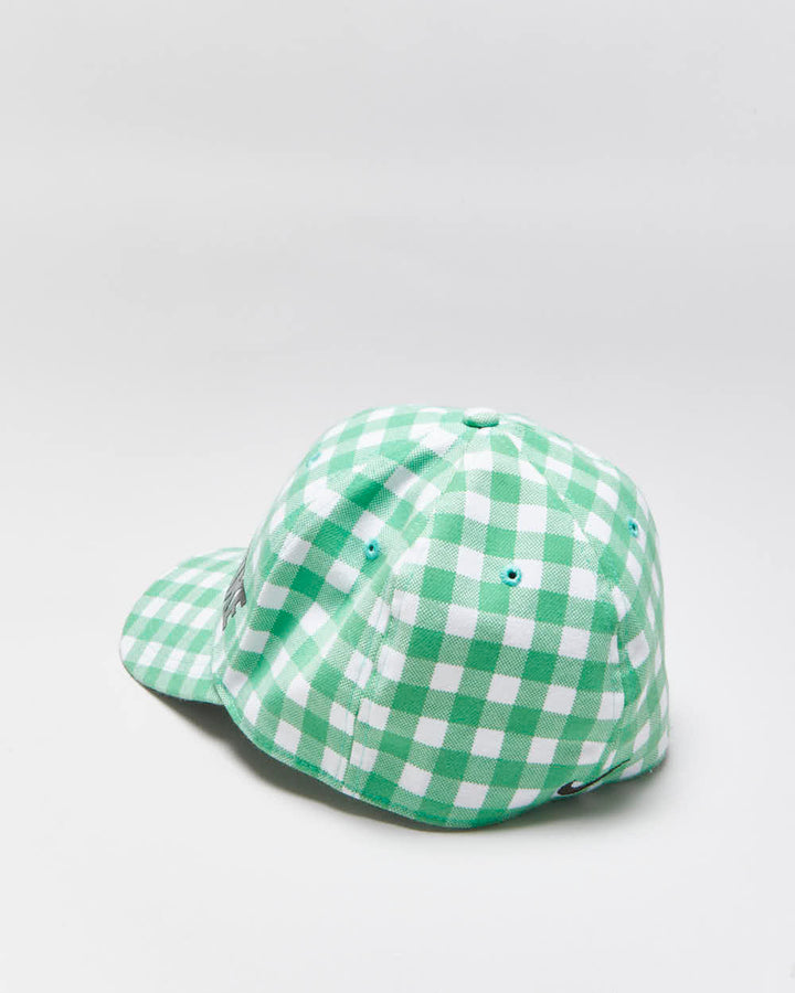 Vintage Nike Golf Gingham Check Flex Fit Baseball Cap - M/L